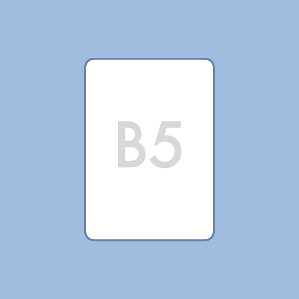 14サイズbクリア下敷き